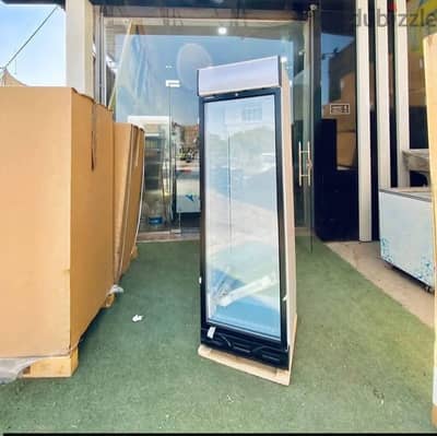 ثلاجة عرض مشروبات 1 باب  صناعة تركى بضمان عام
