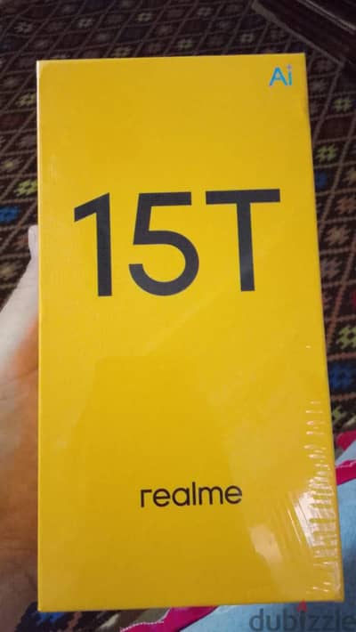 ريلمى 15t  جديد متبرشم