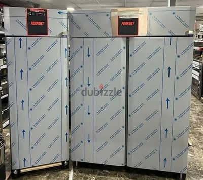 ثلاجه 1 - 2 باب استانليس ماتور 304 متوفر تجميد - تبريد بضمان سنة