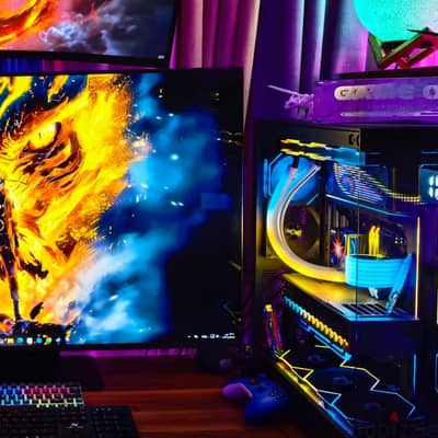 للبيع العاجل بسعر مغري جدا اقل من سعره ب ٥٠ الف  pc جهاز جيمينج Gaming