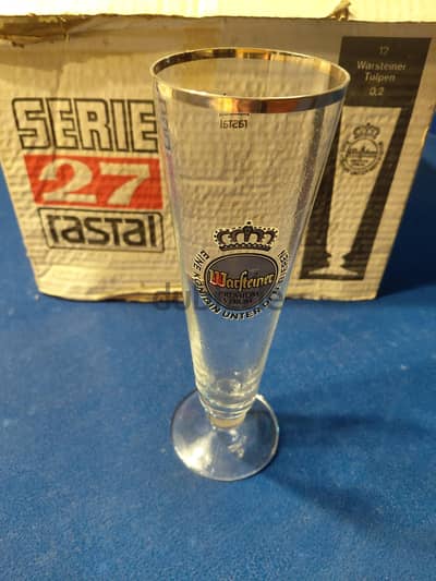 New German Warsteiner glasses
