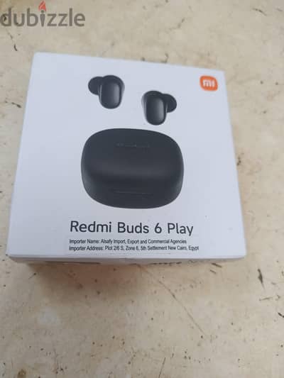 Redmi Buds 6 play سماعه شاومي اصلي بلوتوث للبيع