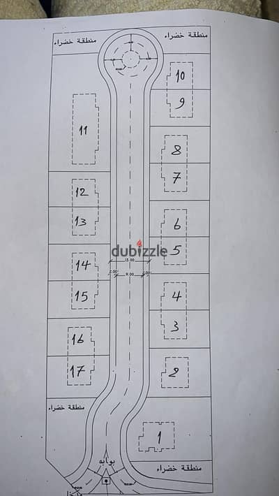 أرض للبيع – الحزام الأخضر – 6 أكتوبر (حوض 7 – البوابة الأولى)