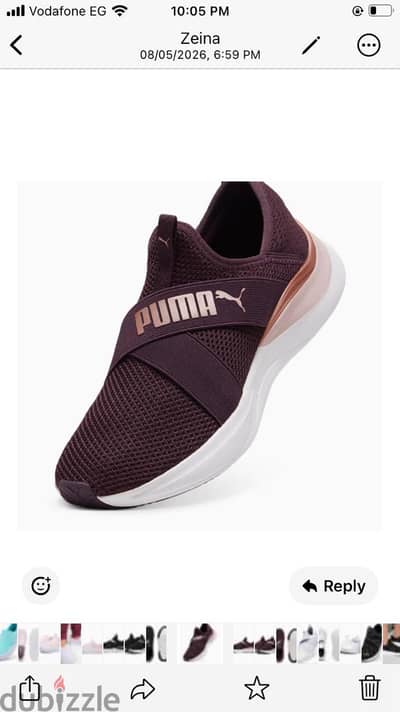 puma sneakers size 40.5 original  bought from usa