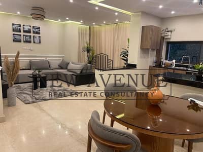 Fully Finished and  Fully Furnished Apartment with Kitchen Appliances and ACs in ‏Lake View Residence 1 New Cairo