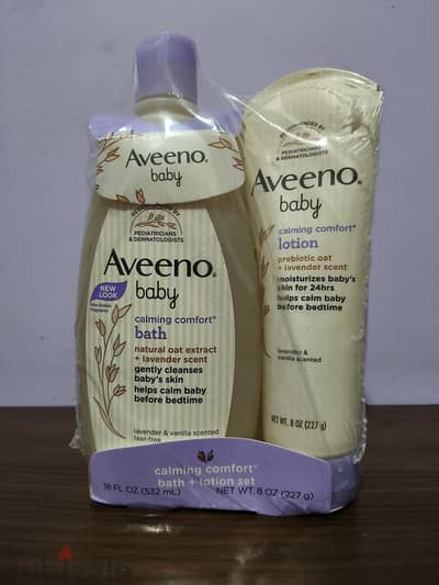 Aveeno baby calming comfort (Bath+Lotion) - New&Sealed - Original