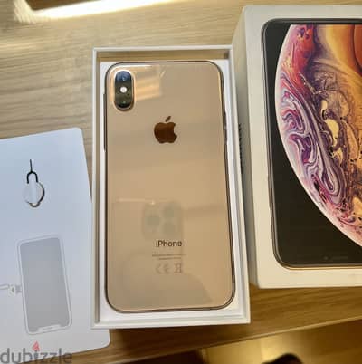 Apple - iPhone XS - 256GB original box, charger & speakers