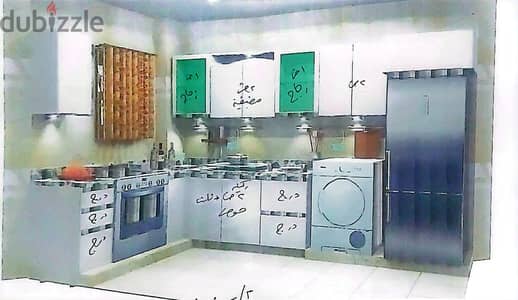 مطبخ عمولة من قبنوري بالضمان
