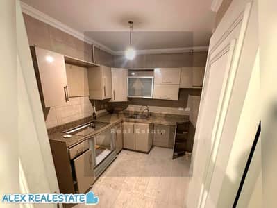 Apartment for residential rent in Smouha with cabinets and air conditioning