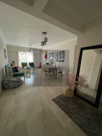 Furnished hotel-style apartment for rent in Jannah Zayed 1 Compound, 3 bedrooms, special price, annual contract only.
