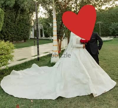 فستان فرح استعمال مره واحده
