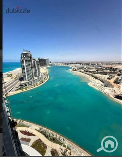 لسرعة البيع بالسعر القديم شقة استلام فوري متشطبة بالكامل بالتكييفات في ابراج العلمين 156 م دبل فيو عالبحر واللاجون جاهزة للمعاينة حالا عالمفتاح