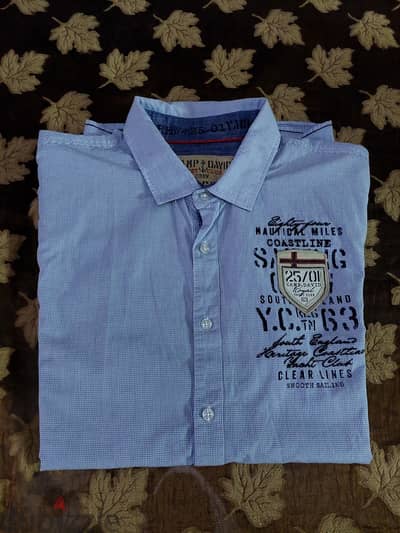 Camp David shirt Royal Yacht Club Size XL from France