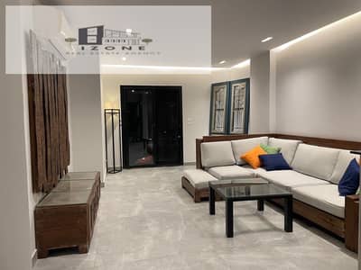 أفضل سعر شقة بحديقة مفروشة بالكامل للإيجار في سوديك فيليت Villette القاهرة الجديدة New Cairo بمساحة 135 متر وحديقة 80 متر و2 غرفة نوم