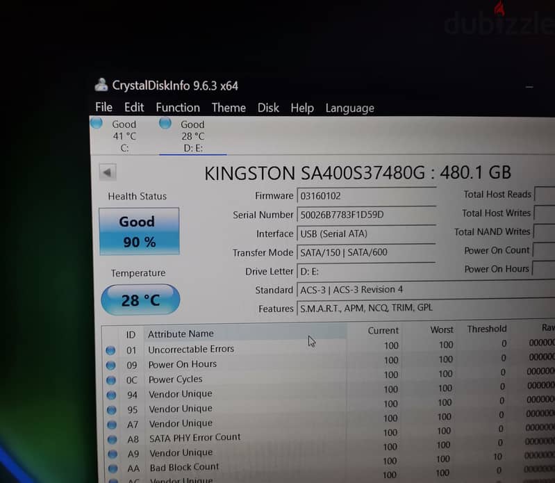 Ssd 480gb 1