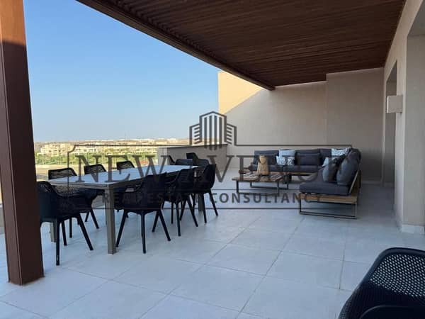 Ready to move Penthouse for Sale in Hacienda Bay Lake yard with very prime location Golf & Lagoon View Fully Finished and Furnished