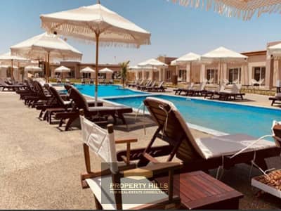 Cabin finished with air conditioning for sale directly on the sea in Ras Al-Hikma _Jaya