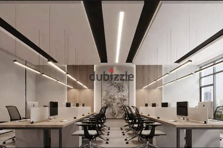 Unique administrative headquarters 155m fully ready for rent in Cairo Festival City CFC Fifth Settlement