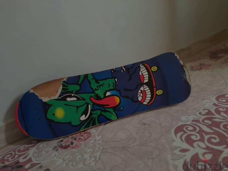 skate board alien  1