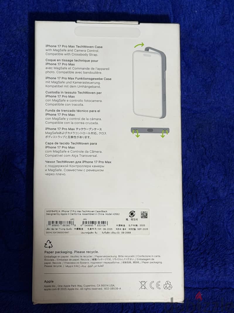 Techwoven case for 17 pro max - Black 5