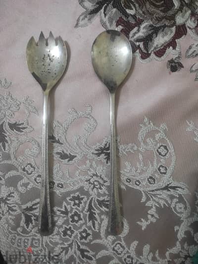 اتنين قطعة توزيع  طلاء فضه