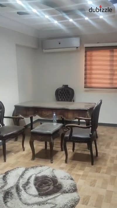 Furnished air-conditioned office for companies and clinics, 100m Al-Hegaz main street, Heliopolis, 28 thousand, a unique opportunity for companies and administrative offices looking for a ready-to-work location.