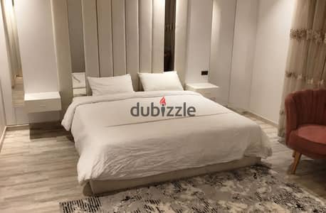 Apartment with elevator next to Al-Rehab in Yasmine 1 fully furnished apartment with air conditioning and garden view next to Al-Sadat axis fully equipped superlux