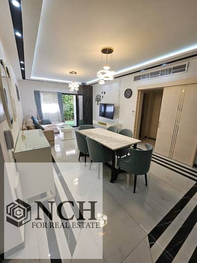 **For Rent | Fully Furnished Ground Floor Apartment with Private Garden in Lake View Residence**  Experience premium living in **Lake View Residence**