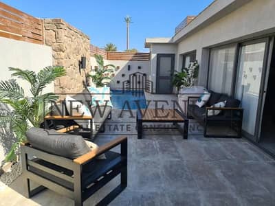 ground chalet fully finished  All new appliances with ACs with private pool ready to move in Bali in el gouna