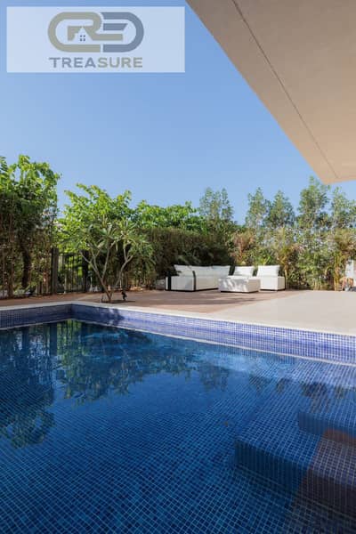شقه بجاردن وحمام سباحه خاص مفروشه للايجار في ليك فيو ريزيدنس - القاهره الجديده - Lake View Residence - new cairo