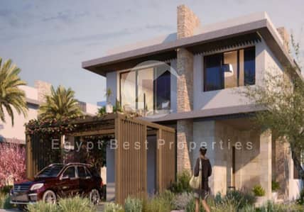CHALET 3 BEDROOMS DIRECT LAGOON FOR SALE AT HACIENDA HENISH FULLY FINISHE AC BY ORA VERY PRIME LOCATION UP 8 YEARS WITH 5% DOWNPAYMENT ONLY