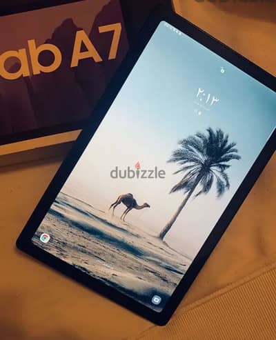 Samsung Galaxy Tab A7 بحالة ممتازة جدً