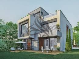 villa for sale in Palm Hills Katameya Extension pk2 new cairo prime location under market price
