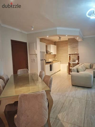 Furnished apartment for rent in Al Rehab, modern at a bargain price Furnished apartment for rent in Al Rehab, modern at a bargain price