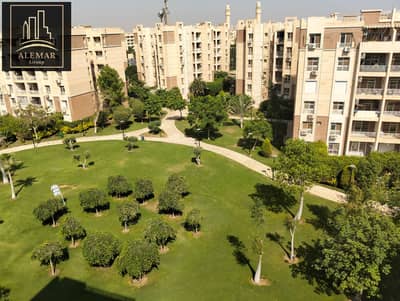 96 meter apartment for sale cash in Madinaty Phase B7 with a wide garden view near the South Park