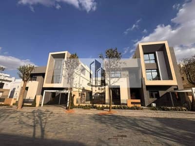 Twin house for sale at the lowest price on the market, with a distinctive layout and view, available in installments in New Cairo, Saada Compound.
