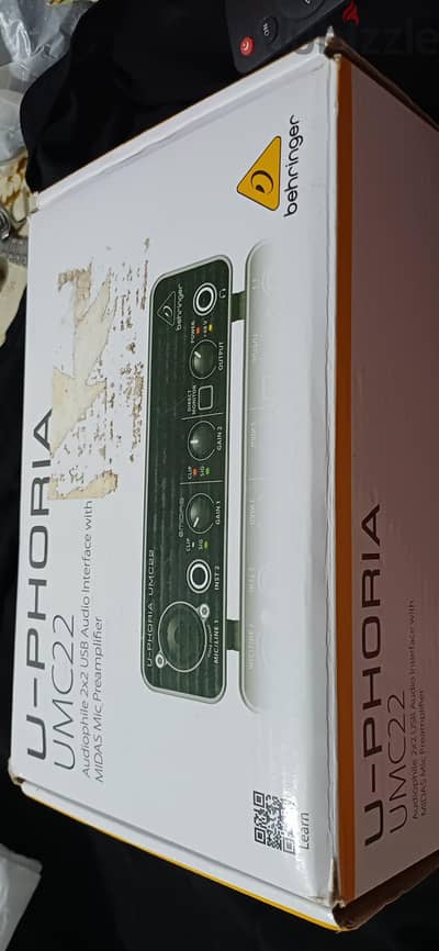 كارت الصوت Behringer U-PHORIA UMC22