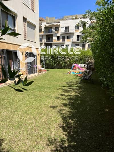 Premium View Fully Finished Semi Furnished With Kitchen & ACs 189 sqm Ground Floor Apartment With 230 sqm Garden For Rent In Eastown 5th Settlement Ne