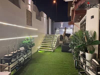 Doublex Ground with Garden for Sale in the Eighth District Sheikh Zayed