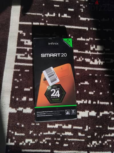 إنفنيكس سمارت 20  جديد 64 جيجا و8 رام لون اورنج مميز