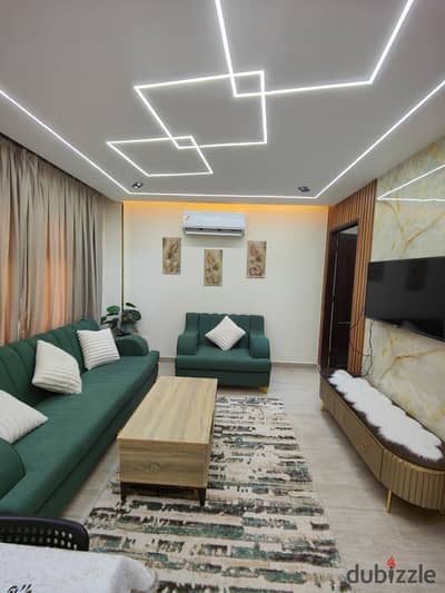 For rent, hotel studio in Madinaty, in b11, Super Lux