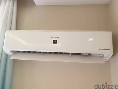 Sharp Split AC AY-XP18BHE – 2.25 HP (Cool/Heat, Inverter, Plasmacluste