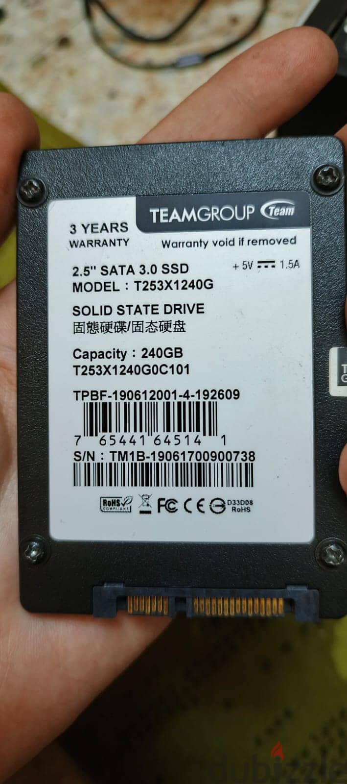 هارد  ssd 240gb 2