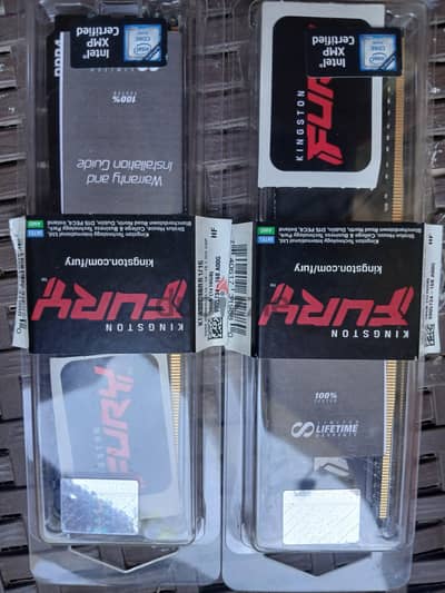 2×16 Ram fury 32Gb ddr4