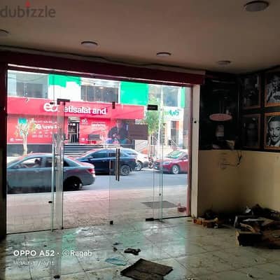 محل للايجار شارع جمال عبد الناصر الرئيسي