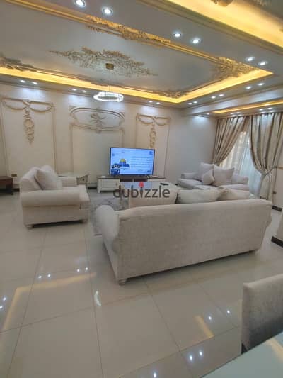 Furnished, air-conditioned hotel-style apartment next to City Stars, available for daily and monthly rent for families. Excellent location in Nasr Cit