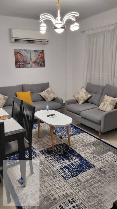 Studio for rent on the ground floor with a garden in Rehab Compound - First Settlement - New Cairo