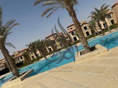 twin house for sale in La vista city New capital prime location under market price