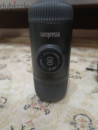 nanopresso portable espresso machine