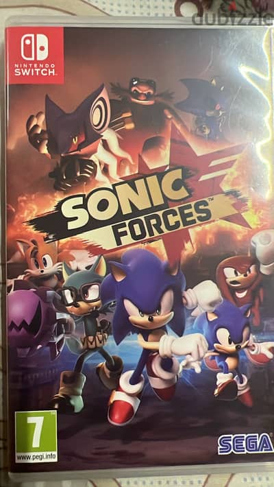 كارت لعبه نينتندو سوتش . . sonic forces